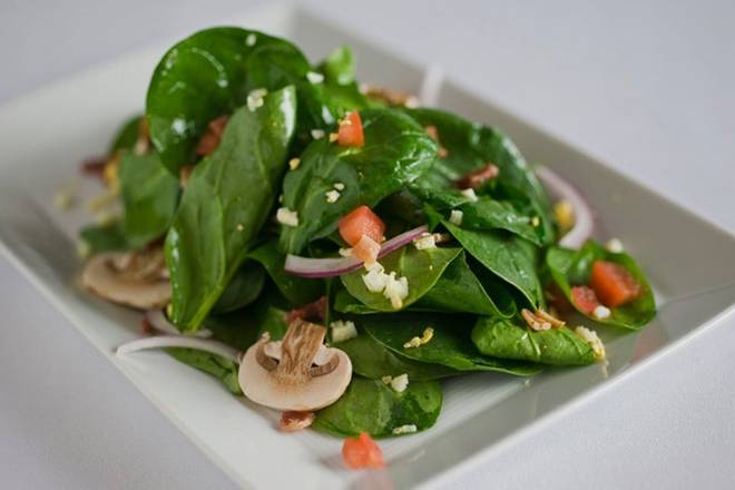 Order SPINACH SALAD food online from Sullivan's store, Palm Desert on bringmethat.com