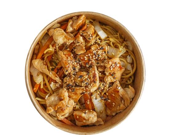 Nouilles au poulet