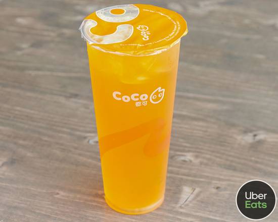 Order Passion Fruit Green Tea  food online from Coco Fresh Tea & Juice store, Quincy on bringmethat.com
