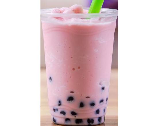 Order Strawberry Milk Tea food online from Tasty China House store, Manhattan on bringmethat.com