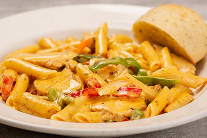 Order Roasted Chicken Penne food online from Brixx Wood Fired Pizza store, Hoover on bringmethat.com