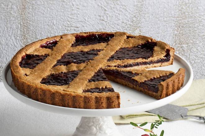 Order Signature Raspberry & Elderberry Tart (VEGAN) food online from Lb Cake Stop store, Baldwin Park on bringmethat.com
