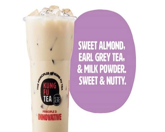 Order Almond Milk Tea food online from Kung Fu Tea store, St. Petersburg on bringmethat.com