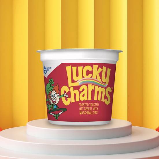 Order Lucky Charms Cereal Cup 1.7oz food online from Treat Fleet store, Anaheim on bringmethat.com