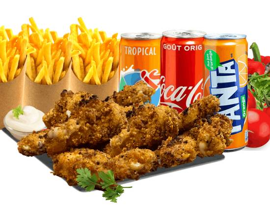Menu - Chicken Wings Family 👩‍👦‍👦 🍗 🍟 🥤