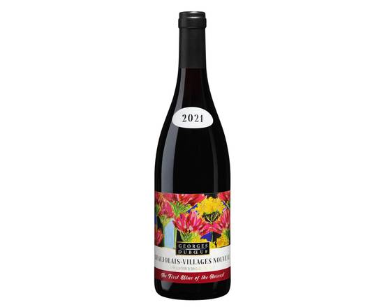 Order Georges Duboeuf -  Beaujolais-Villages  Nouveau 2021 (New Harvest) food online from Santa Monica Liquor store, Santa Monica on bringmethat.com