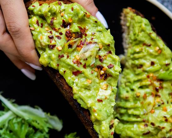Order Avocado Toast food online from Crema Gourmet Espresso Bar store, Miami on bringmethat.com