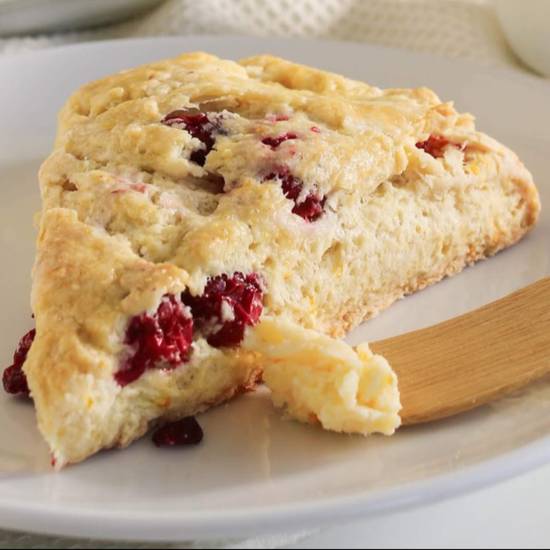 Order Cranberry Ginger Scone food online from Black Elephant Coffee store, Los Angeles on bringmethat.com