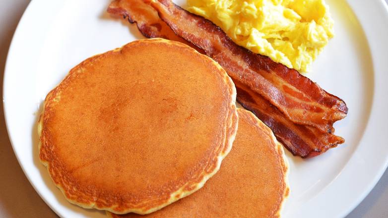 Order Kid's Itsy Bitsy Pancakes food online from Egg Harbor Cafe store, Libertyville on bringmethat.com
