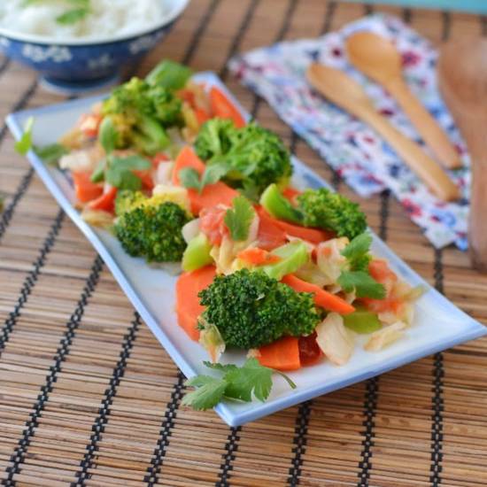 Order 1. Steamed Mixed Vegetables food online from Excel Chinese Restaurant store, South Chesterfield on bringmethat.com