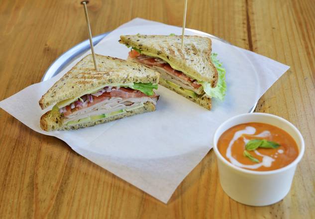 Order TURKEY AVOCADO SANDWICH  food online from Lito's Kitchen store, Garland on bringmethat.com
