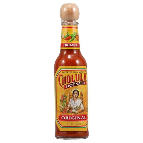 Order Cholula Original Hot Sauce 5oz food online from Everyday Needs by Gopuff store, Baton Rouge on bringmethat.com