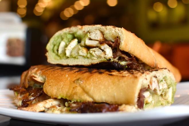 Order Grilled Ranch Panini food online from Holy Schnitzel store, Aventura on bringmethat.com