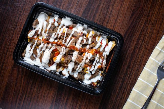 Order Chicken on Fries food online from Austin Habibi store, Austin on bringmethat.com