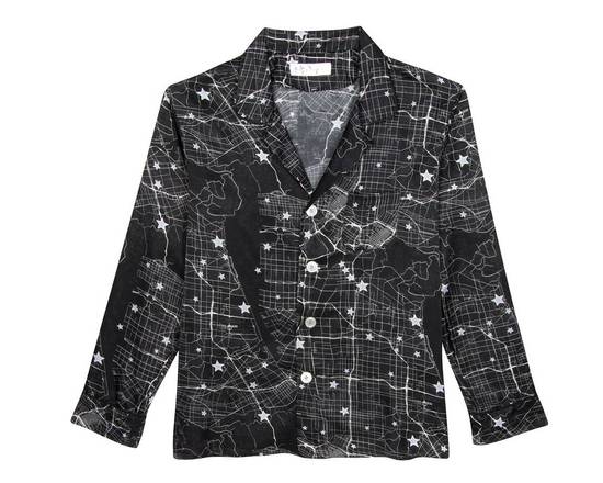 Order Men's Star Map LS Shirt (Large) food online from Fred Segal store, Malibu on bringmethat.com