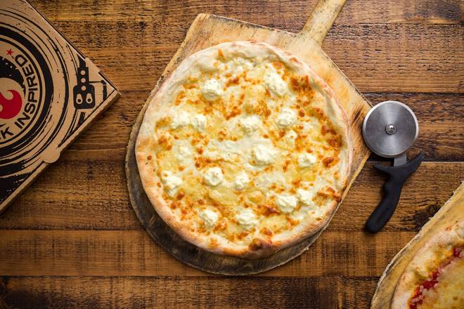 Order White Christmas (Vegetarian)(White Sauce) food online from The Rock Wood Fired Pizza store, Tacoma on bringmethat.com