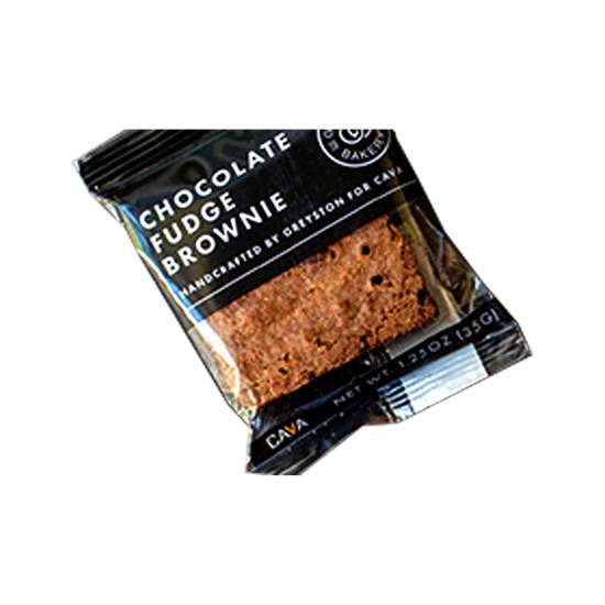 Order Chocolate Fudge Brownie food online from CAVA store, College Park on bringmethat.com