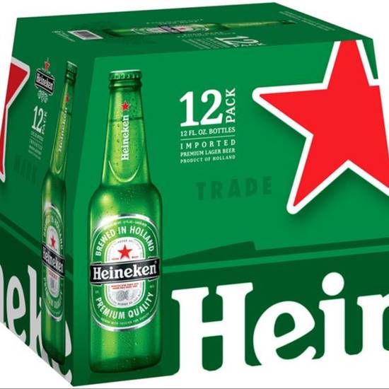 Order HEINEKEN 12PK-12OZ BTLS food online from Rocky Liquor store, Claremont on bringmethat.com