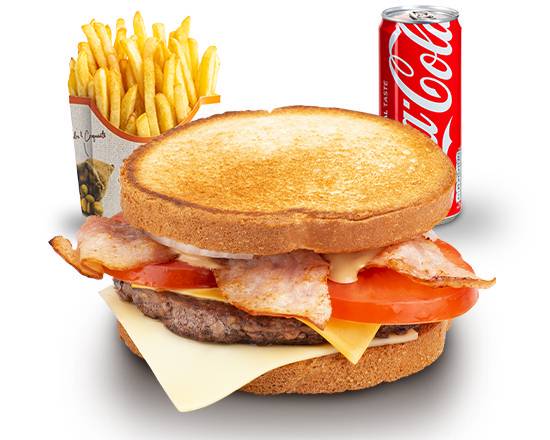 Menu Toast burger