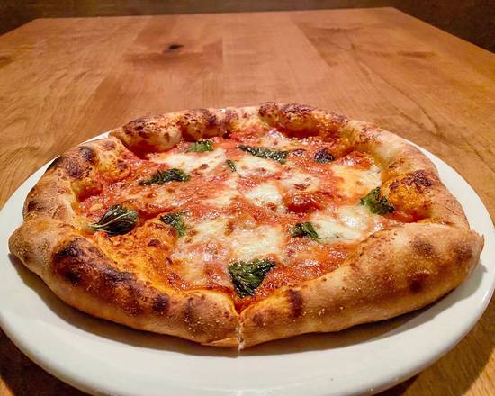 Order Margherita Pizza (Lrg) food online from Pizza To The People store, San Francisco on bringmethat.com