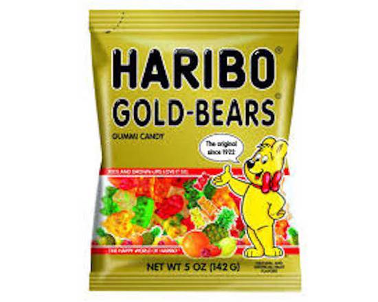 Order Haribo Gold Gummy Bears 5oz food online from George's Market store, San Francisco on bringmethat.com