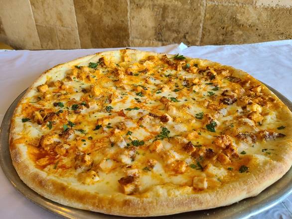 Order SPICY CHICKEN PIZZA food online from Michelangelo Pizza store, Lakewood Ranch on bringmethat.com