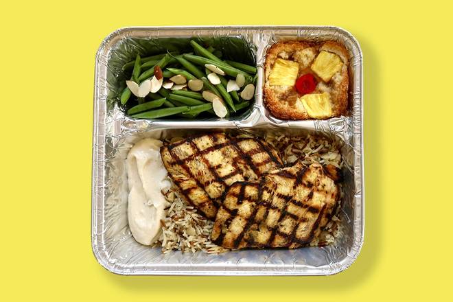 Order TV Dinner Lemon Chicken food online from Lazy Dog Restaurant & Bar store, Addison on bringmethat.com