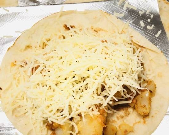 Order Chorizo, Potato, & Cheese food online from Donut Tacos Palace store, Austin on bringmethat.com