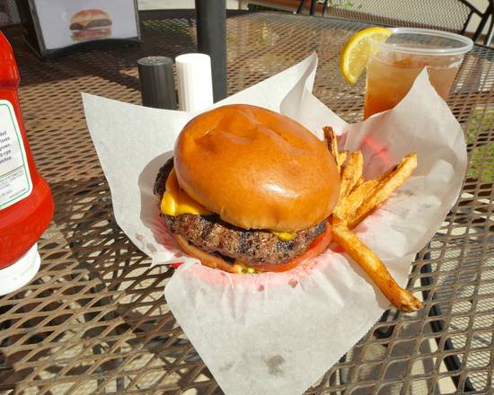 Order Olde Fashioned Charburger (1/2 lb) food online from Foster's Grille - Cape Coral store, Cape Coral on bringmethat.com