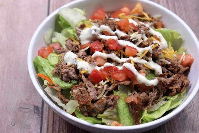 Order JUNIOR SALAD food online from Pepperjax Grill store, Grand Island on bringmethat.com