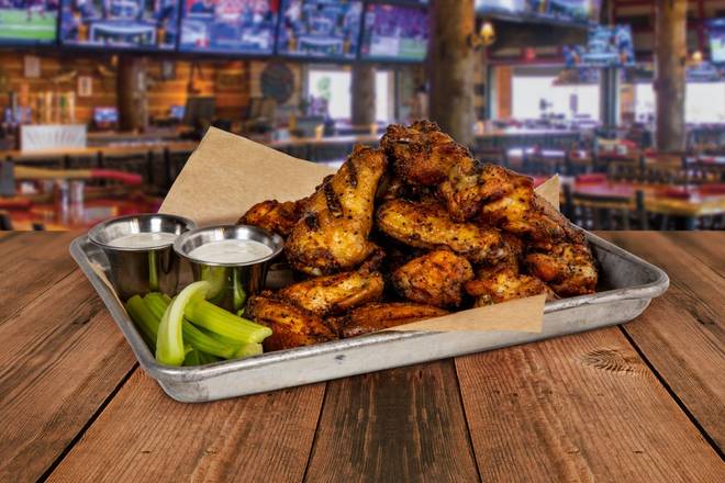 Order 24 Wings food online from Twin Peaks Restaurant store, Oakbrook Terrace on bringmethat.com