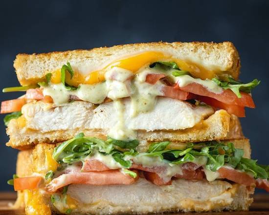 Order Chicken Pesto Grilled Cheese food online from Grater Grilled Cheese store, Chula Vista on bringmethat.com
