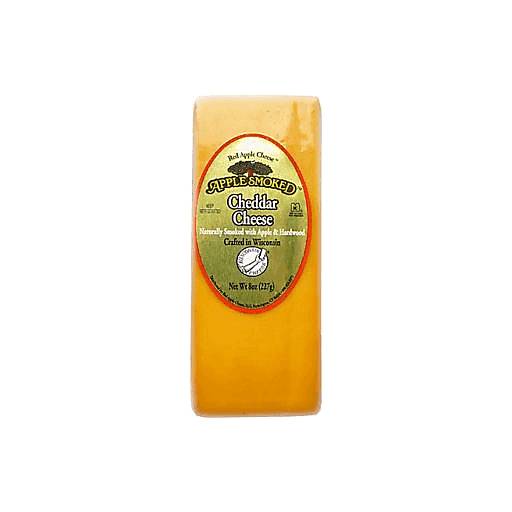 Order Apple Smoked Cheddar 8oz food online from Everyday Needs By Gopuff store, Fairfield on bringmethat.com