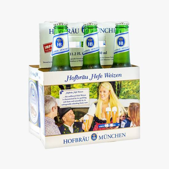 Order Hofbräu Hefe Weizen food online from Santa Monica Liquor store, Santa Monica on bringmethat.com