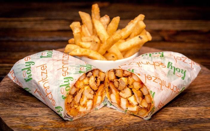 Order Shwanitzel Wrap food online from Holy Schnitzel store, Aventura on bringmethat.com
