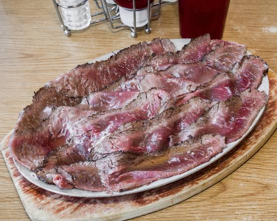 Order Hot Roast Beef Sandwich (Full) food online from Cubby's BBQ store, Hackensack on bringmethat.com