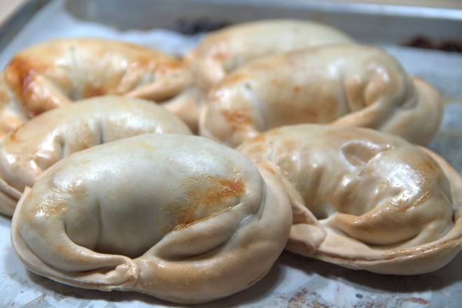 Order Spinach Empanada food online from Apropo Crepes & Baguettes store, Sunrise on bringmethat.com