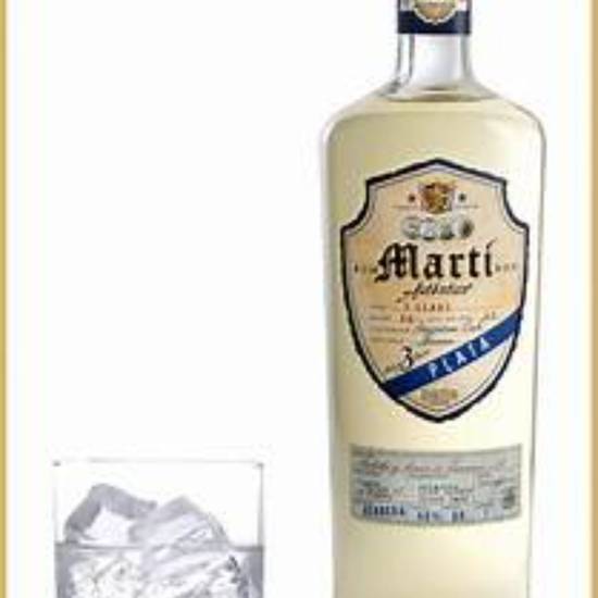 Order MARTI PLATA RUM 750ML food online from Rocky Liquor store, Claremont on bringmethat.com