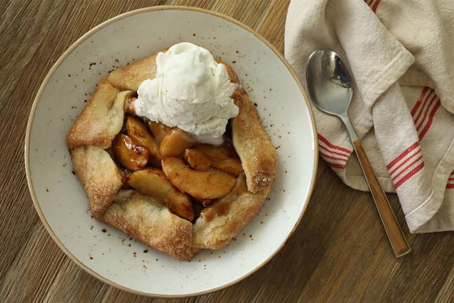 Order Apple-Huckleberry Open Face Pie food online from Lazy Dog Restaurant & Bar store, Addison on bringmethat.com