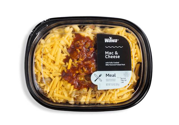 Order Mac & Cheese with BBQ Flavored Pulled Pork Meal 13.8oz food online from Wawa store, Downingtown on bringmethat.com