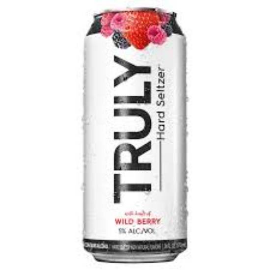 Order TRULY WILD BERRY 16oz CAN food online from Duke Liquor & Jr. Market store, Los Angeles on bringmethat.com
