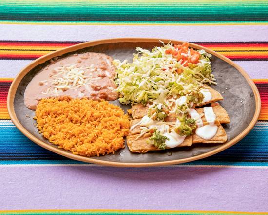 Order Flauta (1) food online from Taqueria MammyChayo store, Frankfort on bringmethat.com