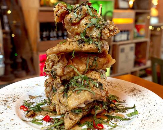 Order Chengdu Spicy Jumbo Chicken Wings food online from Nue store, Seattle on bringmethat.com