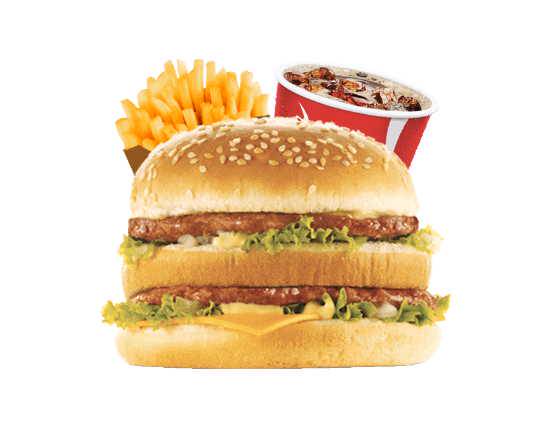 Menu maxi géant burger