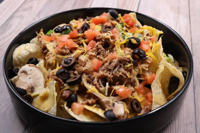 Order PORK NACHO food online from Pepperjax Grill store, Cedar Falls on bringmethat.com