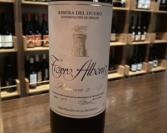 Order 2015 Tempranillo Torre Albéniz Reserva Biodymanic/Organic Ribera del Duero, ESP food online from Resolute Wine Shop store, San Francisco on bringmethat.com