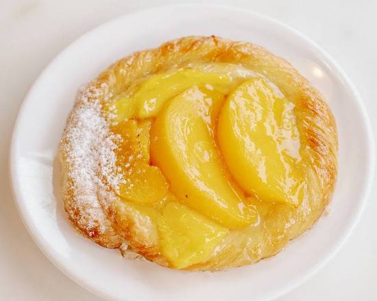 Order Peach Danish Roll food online from Belle Pastry store, Bellevue on bringmethat.com