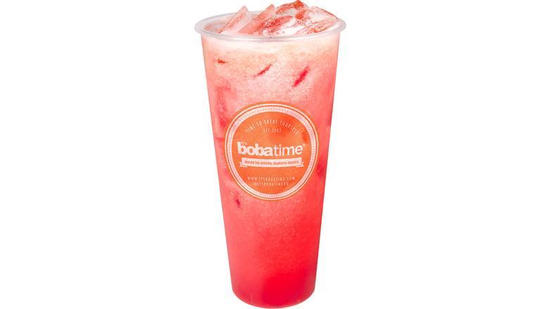 Order Strawberry Iced Tea food online from Boba Time store, Los Angeles on bringmethat.com