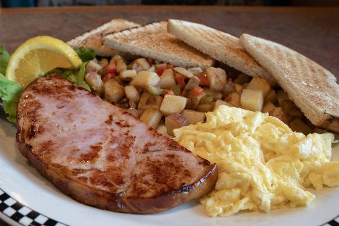 Order Hickory Smoked Ham & Eggs food online from Black Bear Diner store, Rohnert Park on bringmethat.com