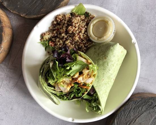 Order Curry Chicken Wrap food online from The Urban Juicer store, Nashville on bringmethat.com
